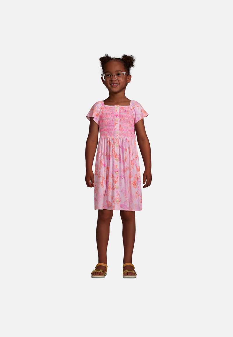 LANDS' END Robe de jour pink tie dye butterfly/rose ZALANDO.FR