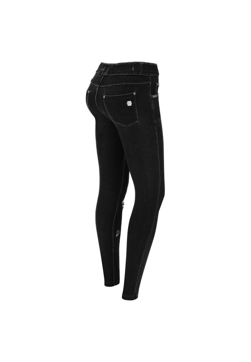 Freddy Pantaloni black jeans black seams/nero Zalando