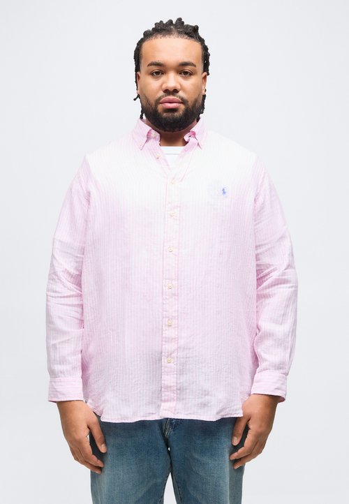 Chemise Homme Rose METALLO Taille XL - Occasion Très Bon état, Manches Courtes