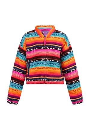 Bomberjacke - mehrfarbig neon pink