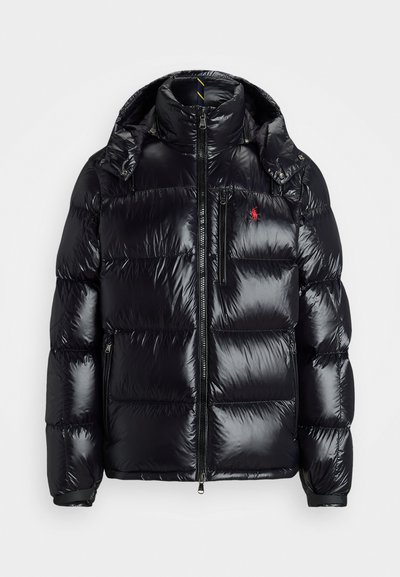 Polo Ralph Lauren THE GORHAM GLOSSED DOWN JACKET - Μπουφάν με πούπουλα - black glossy
