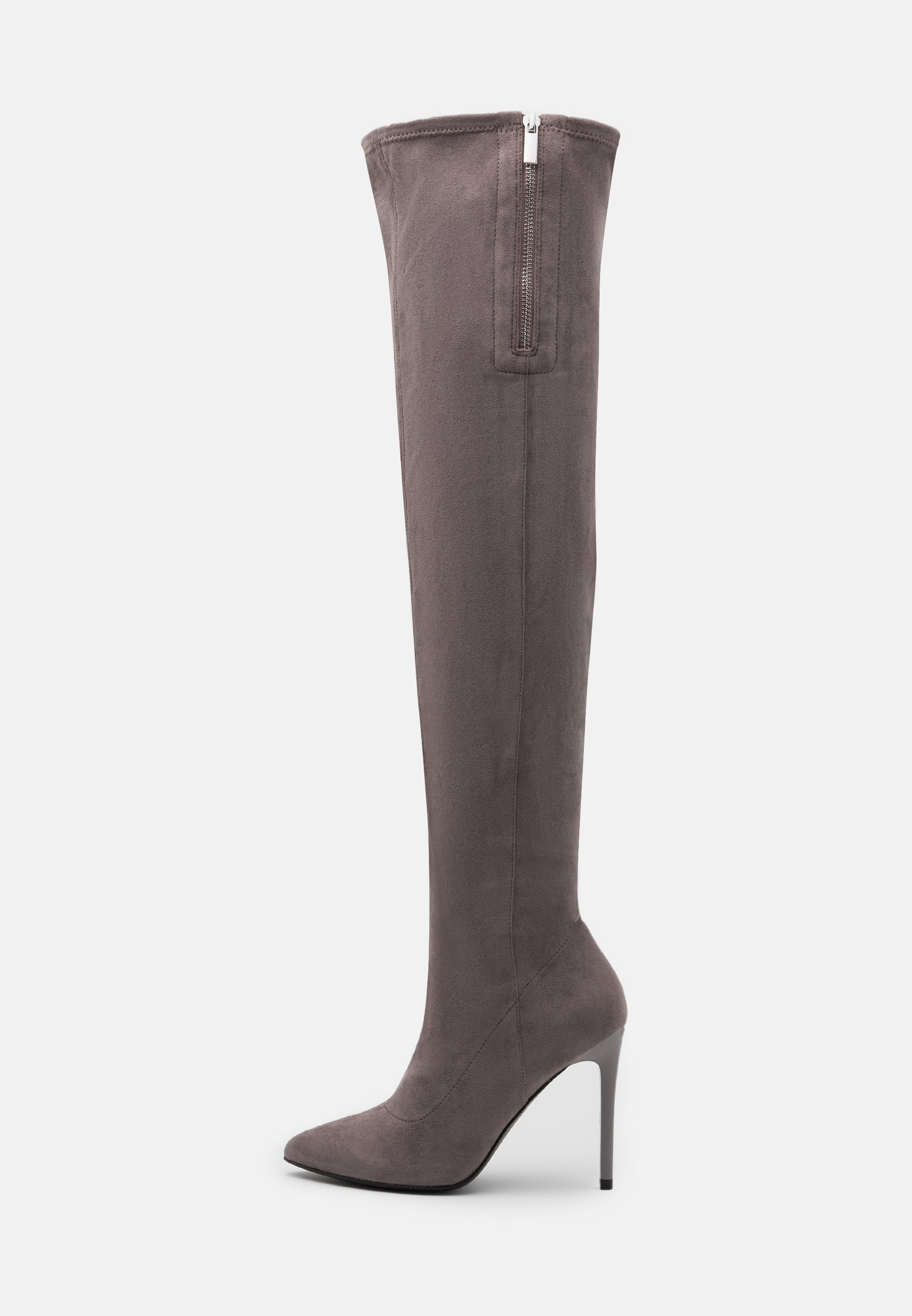 Even\u0026Odd Botas de tacón - grey/gris - Zalando.es