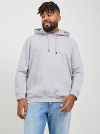 Jack & Jones - JJEBRADLEY HOOD - Huppari - light grey melange Pienoiskuva 1