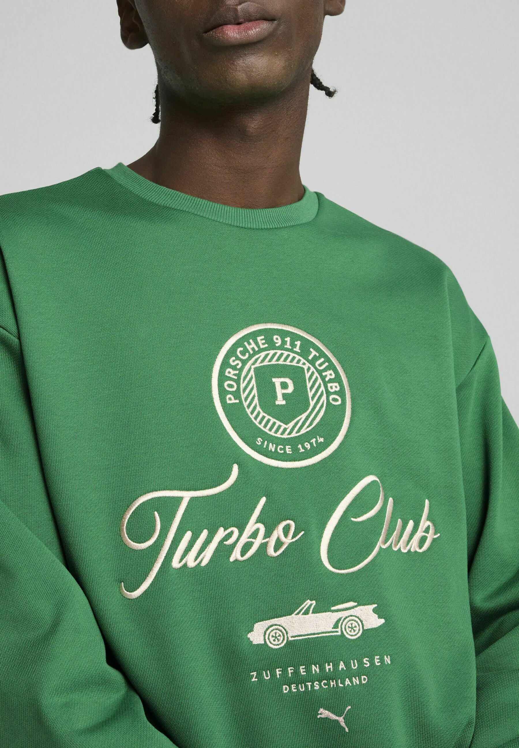 turbo green sweatshirt