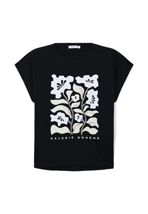 Terranova, T-shirt con stampa - nero