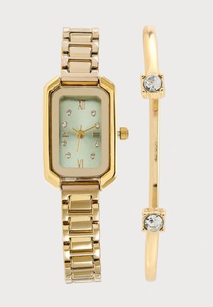 Anna Field, SET - Hodinky - gold-coloured/green