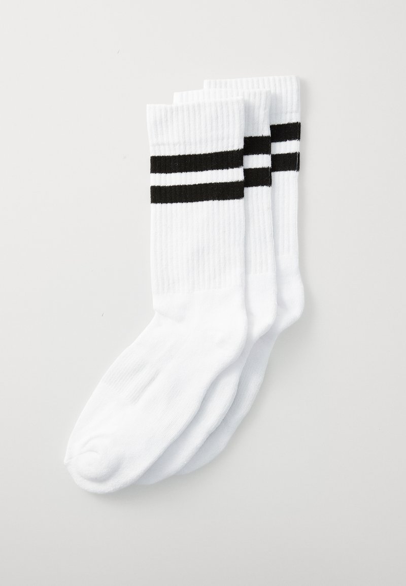 Only & Sons - ONSRODY STRIPE TENNIS SOCK 3 PACK - Chaussettes - white, Agrandir