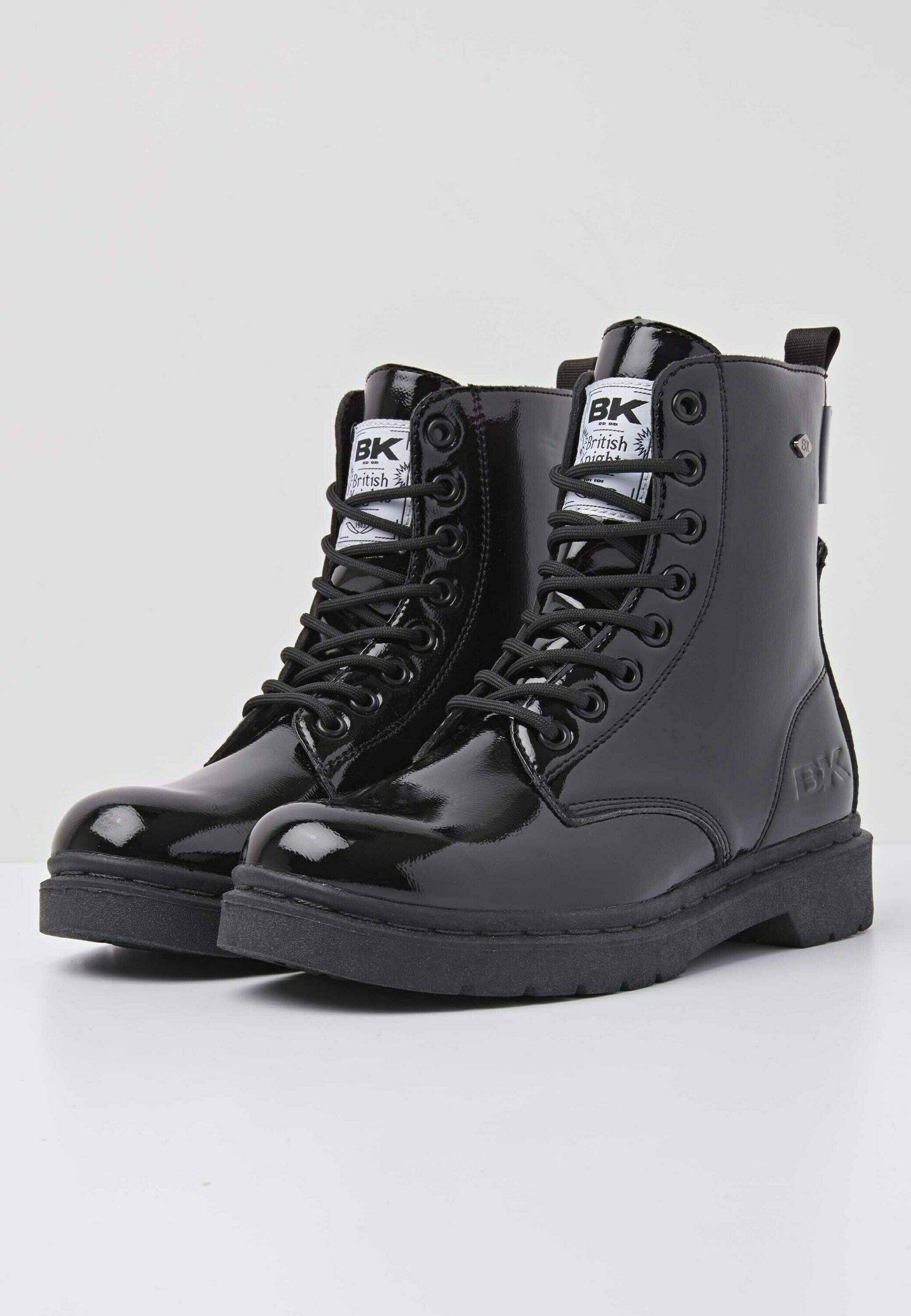 British Knights BLAKE - Schnürstiefelette - black/schwarz - Zalando.de