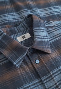 DOUBLE A BY W.W. COOPER - Shirt - bluefin check