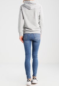 ONLY Felpa con cappuccio - mottled light grey