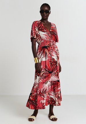 KIMONO FANTASIA - Maxi dress - var arancione