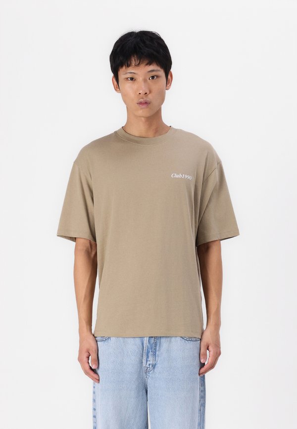 JJEBRADLEY  TEE O-NECK  - T-Shirt print - coriander