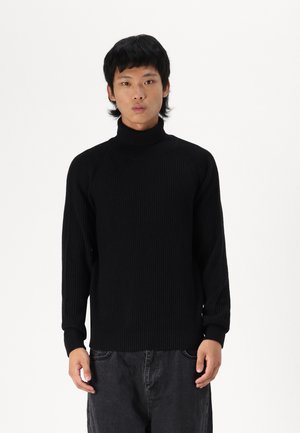 JJPANNEL - Strickpullover - black