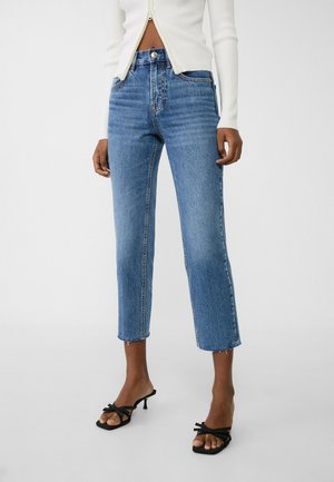 Jeans Straight Leg - royal blue
