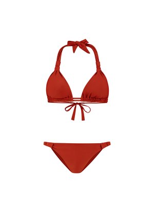 BIBI SET - Bikiny - ochre brown