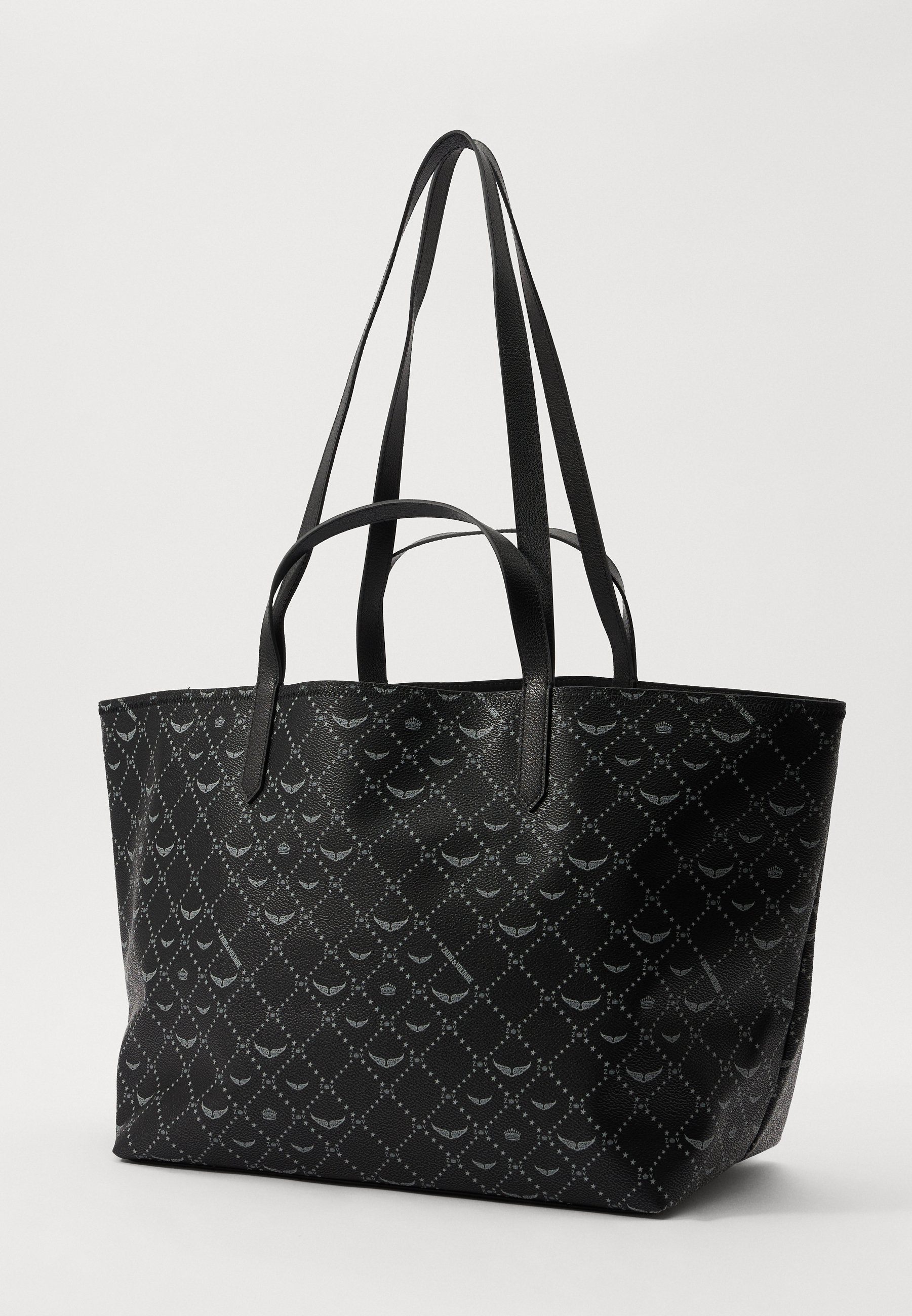 ■OVHEE■ Mond Tote BagBlack P0000025SS06 Zadig & Voltaire SHOPPER MONOGRAM - Tote bag - black