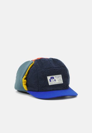 COLOR BLOCK POLAR CHAPKA - Cap - deep blue/honey