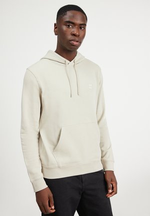 BOSS WETALK - Kapuzenpullover - light beige