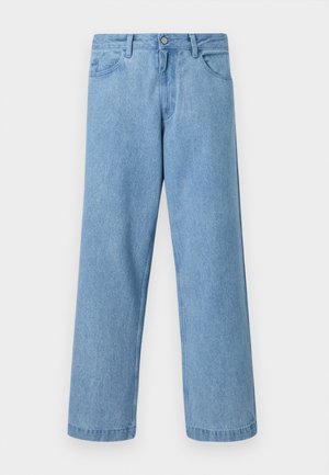 POCKETS PANT - Egyenes szárú farmer - denim blu