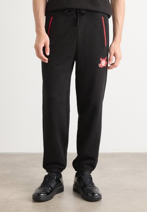Tracksuit bottoms - black