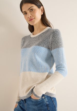 SOFTER STREIFEN  - Maglione - blau