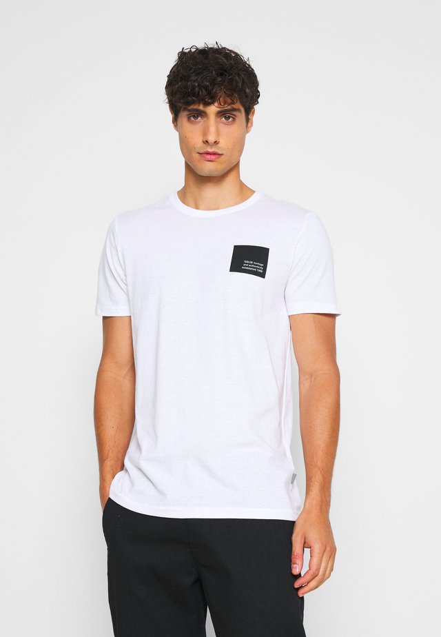 DAVE - Print T-shirt - white
