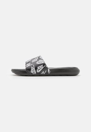 VICTORI ONE SLIDE PRINT - Mules - black/white