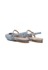Notre-V Slingback ballerina´s - lichtblauw