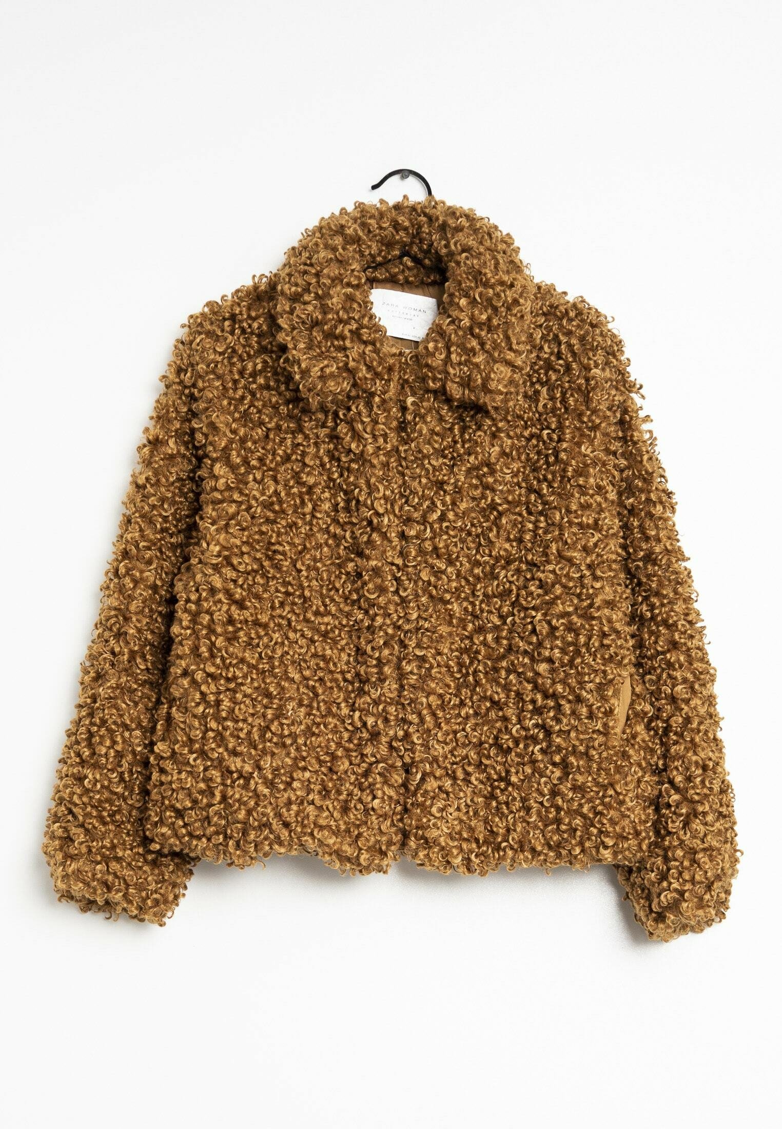 Blouson Zara Homme Marron - Taille M - Style 3 En 1 - Coton - Occasion Très Bon état