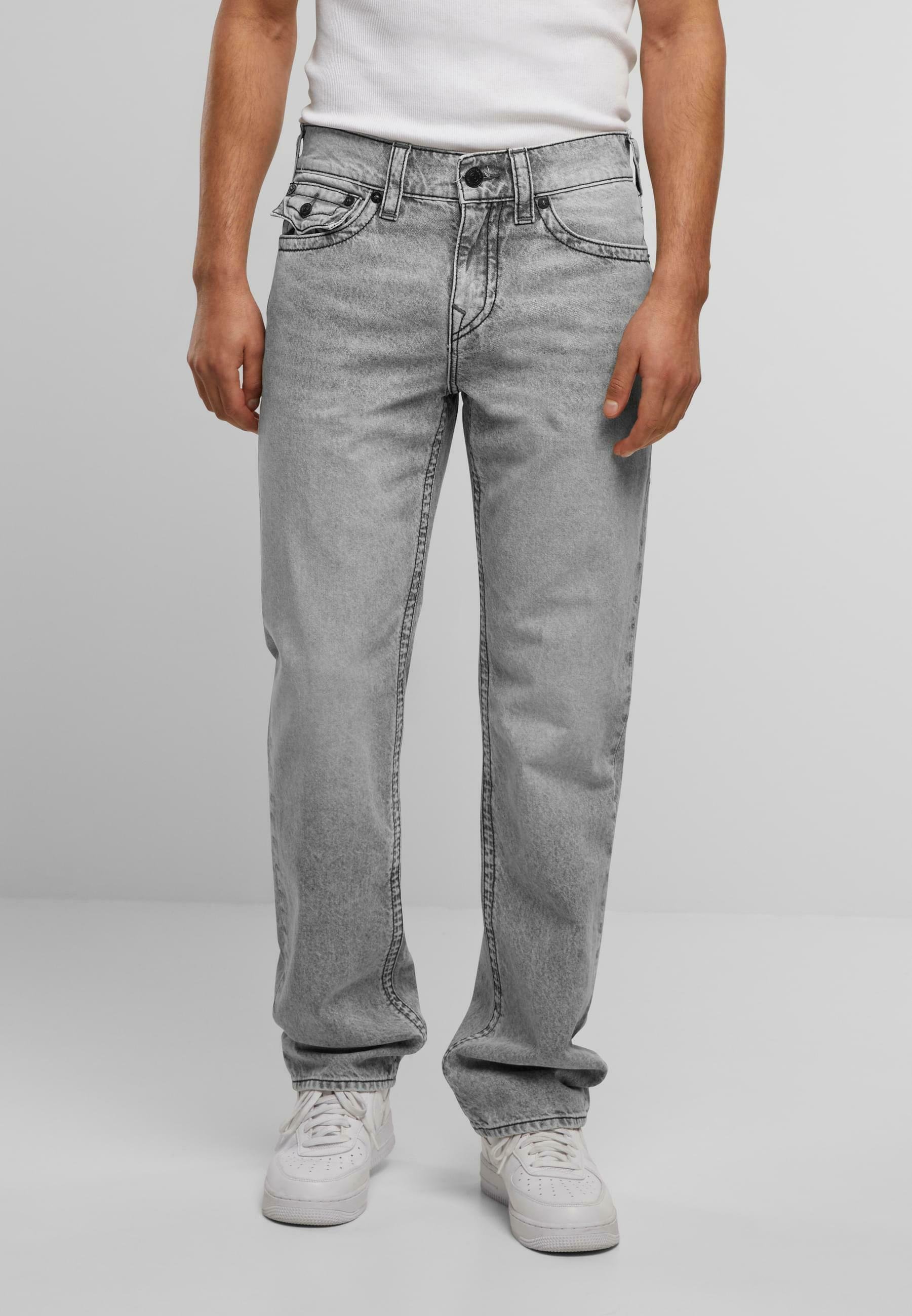 True Religion Straight leg jeans - grey - Zalando.ie