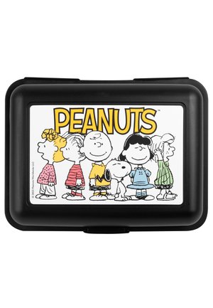Snoopy THE PEANUTS BROTDOSE SNOOPY - FAMILIY - BUTTERBROTDOSE MIT TRENNWAND - Lunch box - schwarz