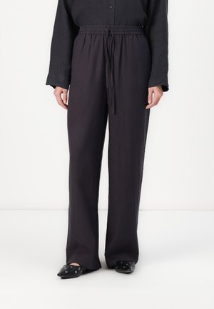 Trousers - black