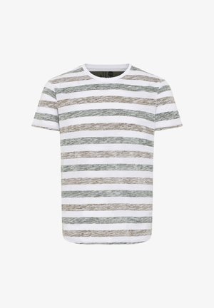 SDTET - Nyomott mintás póló - brown