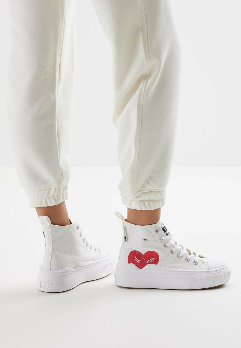 British Knights Sneaker Alta Donna KAYA MID – Modello Bassotto, Tomaia In Cotone E Sintetico, Suola In Gomma - 3