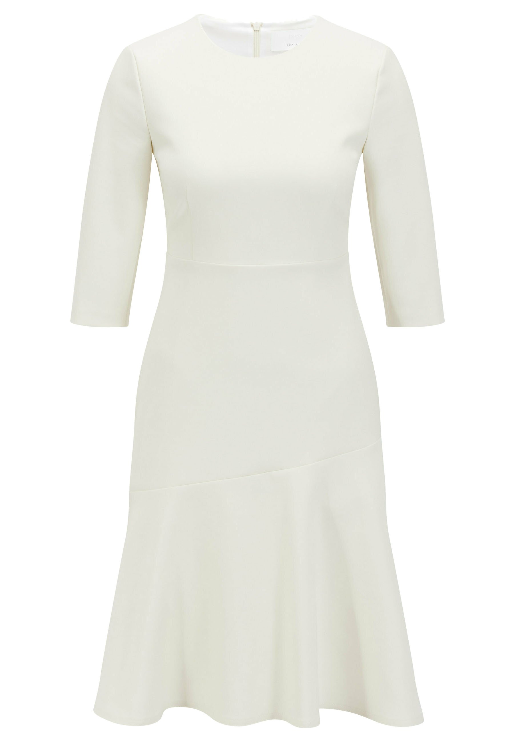 boss white dress