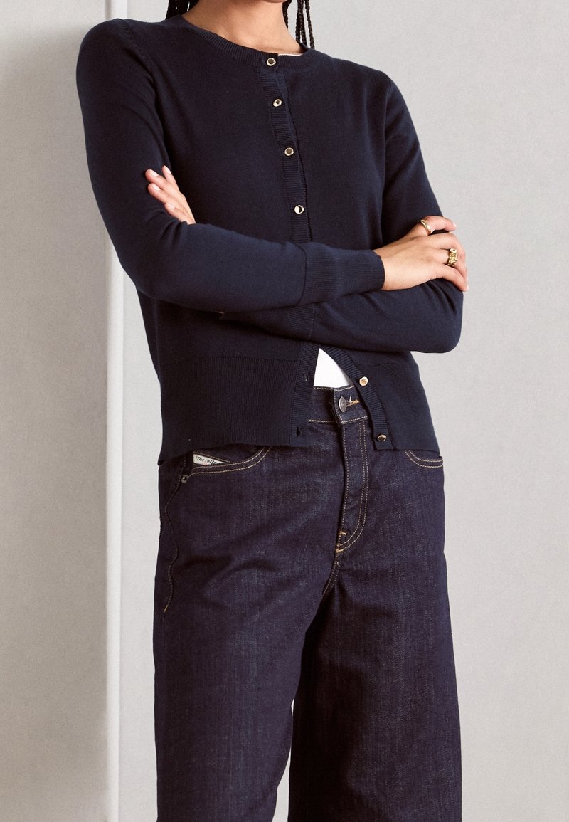 Lindex Neuletakki - dark blue