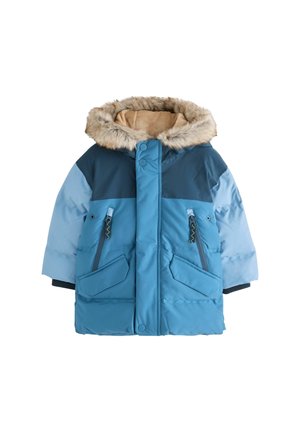 Next, WATERPROOF PADDED COAT - Abrigo de invierno - blue colour block