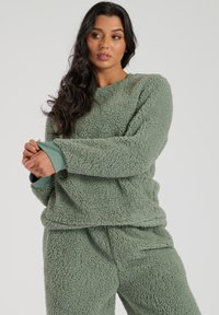 Loungeable BORG LOUNGE SET - Pijama - green
