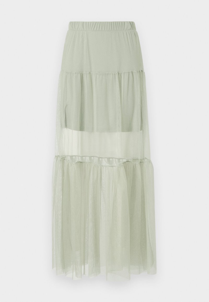 Only - Falda larga (verde oliva)