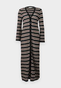 ALICE CARDIGAN - Strickjacke - black/coffee grind