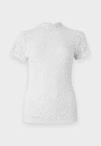 DELICIA CAPSLEEVE REGULAR T NECK - Printtipaita - ivory