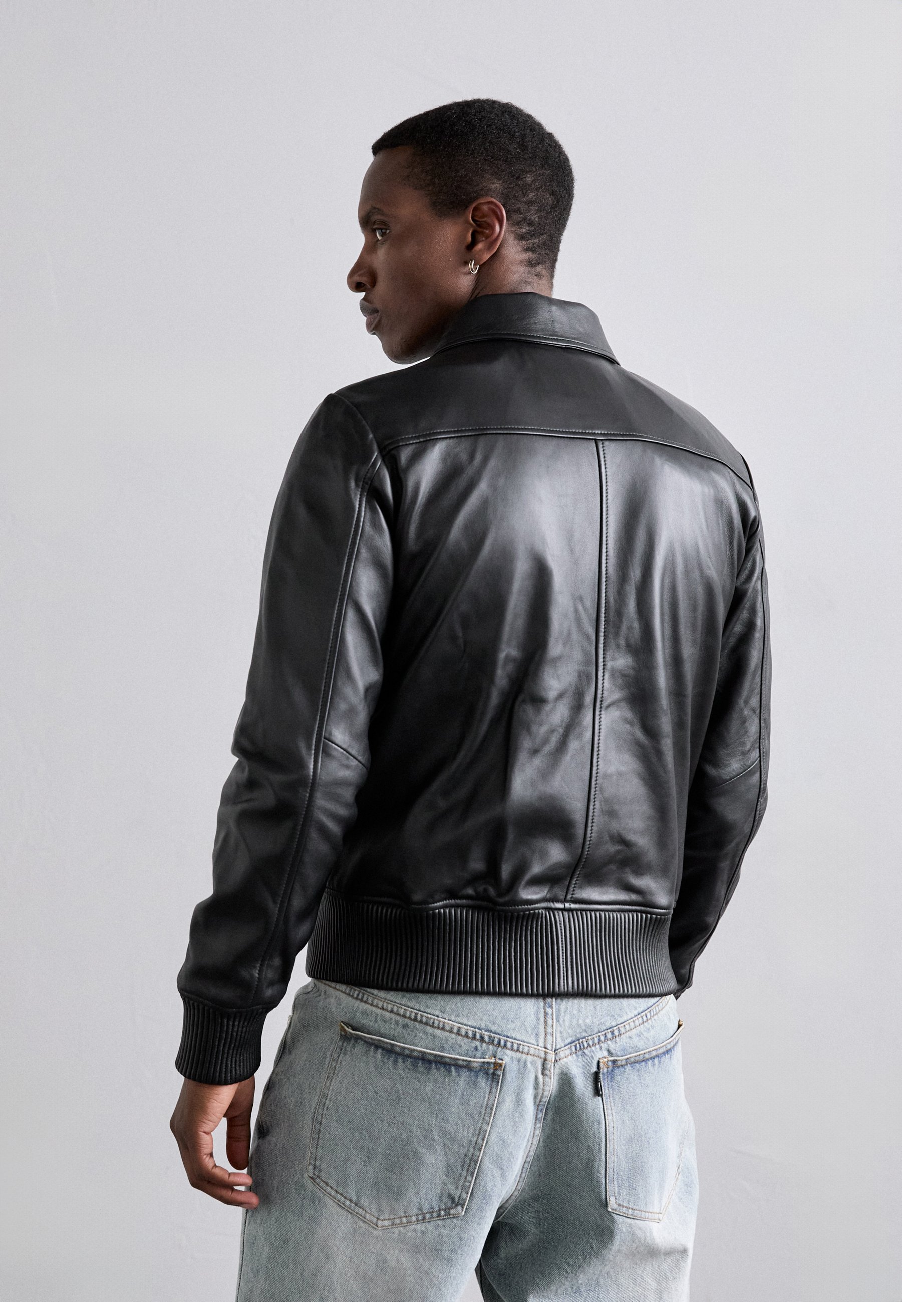 NN.07 FLORIAN JACKET - Bomber Jacket - black - Zalando.co.uk