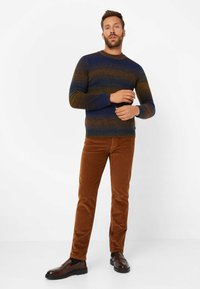 BRAX STYLE CADIZ - Stoffhose - hazel