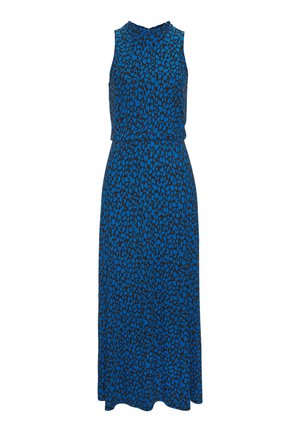 Jerseykleid - schwarz/blau