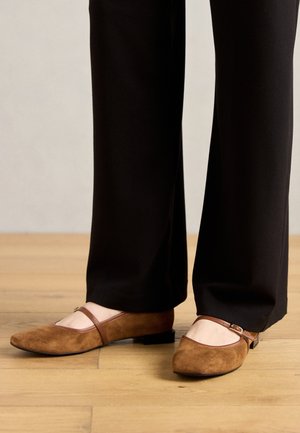 Ballet pumps - basket volga mogano