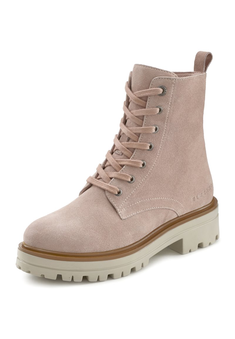 Damen Ankle Boots | Elbsand Schnürstiefelette rosé/rosa - BJ78998 Damen Ankle Boots | Elbsand Schnürstiefelette rosé/rosa - BJ78998