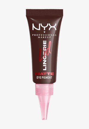 NYX Professional Makeup, LID LINGERIE EYE PIGMENT - Øjenskygger - 06 mocha mesh