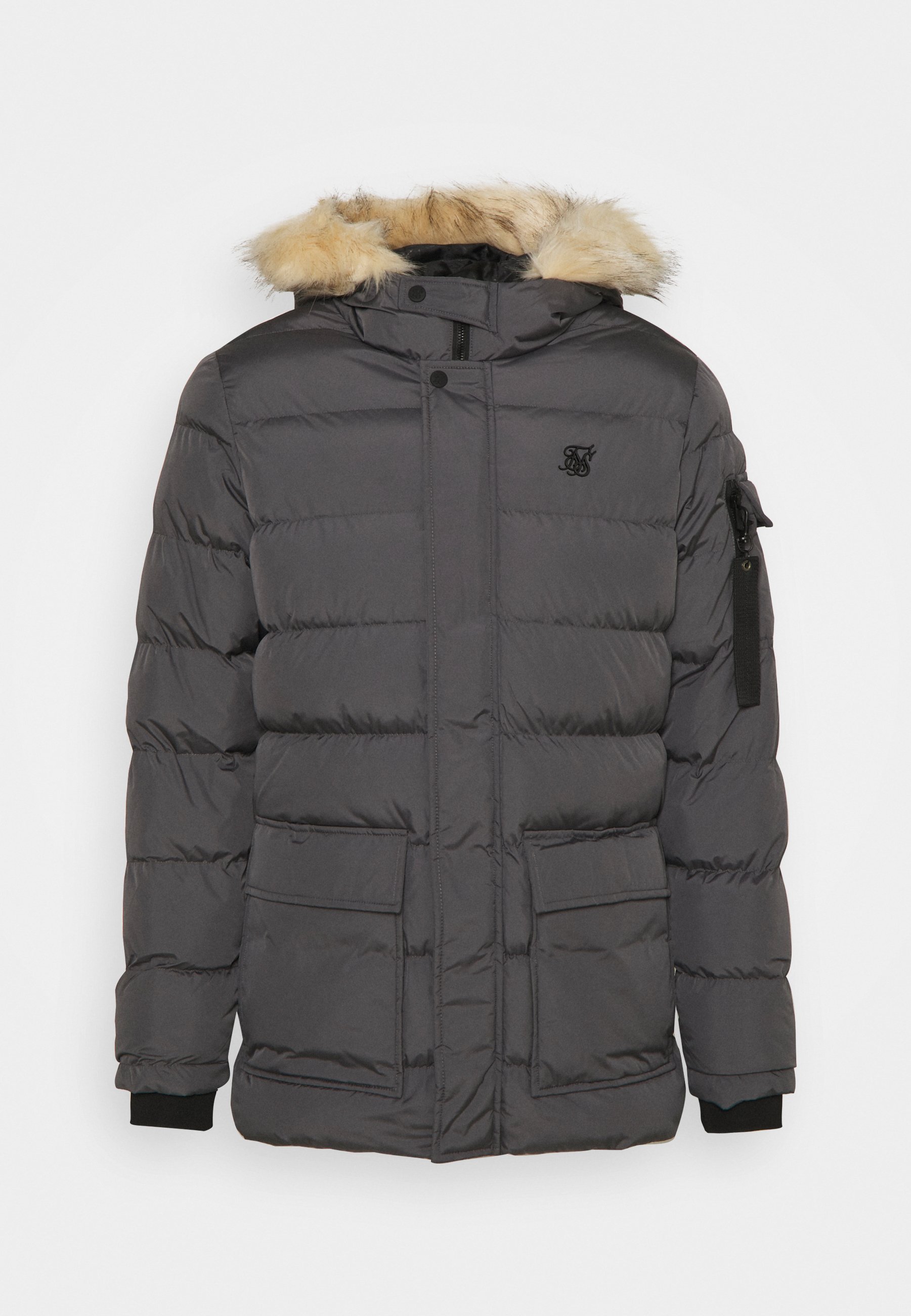 SIKSILK EXPEDITION - Abrigo de invierno - steel grey/gris - Zalando.es