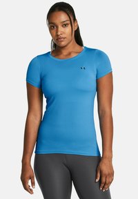 Under Armour HEATGEAR ARMOUR - Camiseta deportiva - viral blue
