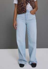 Next TALL FIT - Wide leg - bleach